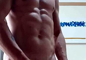 A skinny cock made a thick cumshot