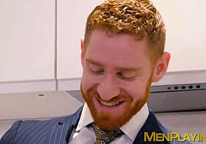 Office twink gets hard pounding