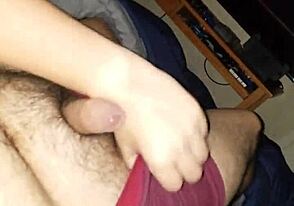 Masturbating my dome a little