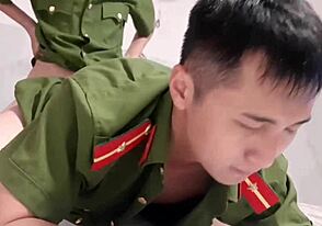 Gay BDSM action in Vietnam