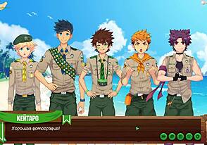 Game friends camp episode 10 in Russian voice acting