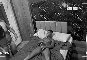Hidden camera: guy turns gay for friends. Amateur, daring!