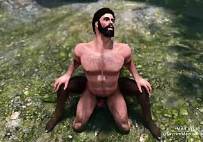 Skyrim pond outdoor fun adventures
