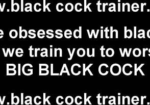 You are eager to get your hands on a big black cock