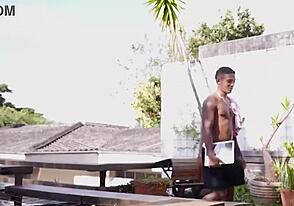 Skinny guy enjoys rough anal