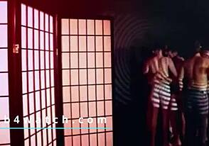 A hot gay sex scene from a movie where the actors have no condoms on