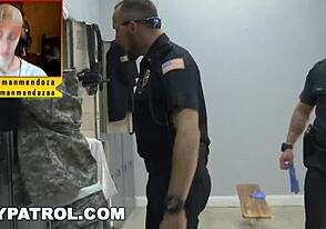 The police officers fuck the black man Sherman Mendoza