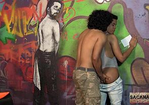 Outdoor gay sex with big cock and deepthroat