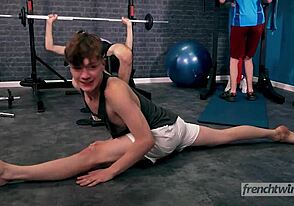 French gym rats get kinky