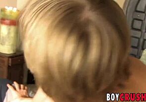 Patrick Kennedy and Aiden Ash, two handsome twinks, engage in anal sex and facial cumshot