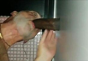 Beauty conquered a huge cock at an abs gloryhole, showcasing intense action