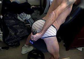 yo, check these clips of twink in striped briefs gettin’ massaged! 🍑