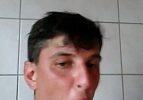 Serbian webcam show: oral sex and fetish fun with a toy