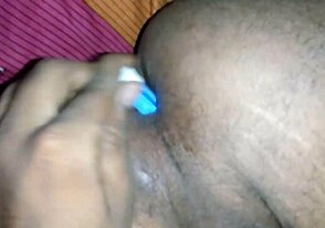Fucking in my ass hole, not just playing with toys