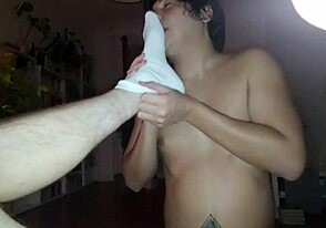 Albrectt's big cock and ass worship