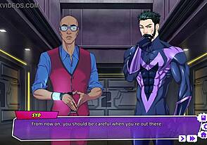 Hey, let’s talk about Mister Versatile’s intro with that wild interracial superhero vibe! 🦸‍♂️