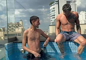 Brunão Wins Bet, Gets Sucked and Pounds Tight Ass Bareback