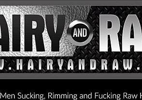 Intense bareback action with an older hairy gay couple who enjoy rough anal sex and mutual oral sex