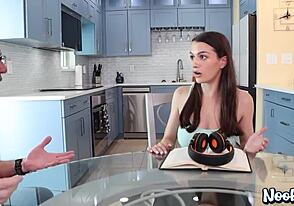 Summer Renee and nookie's hardcore gay scene with an older man