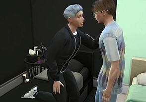 Gay Jock and Nerd Sims 4