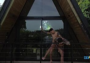 Yuri Diaz and I rented a shack to have sex in the woods