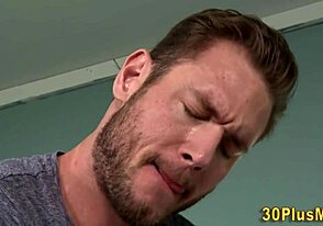 The doctor checked the boy's ass during the examination