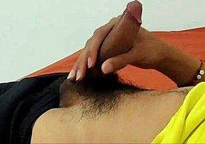 Nice cock massage, superb pleasure!