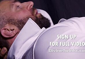 Gay church boy's sinful anal pleasure
