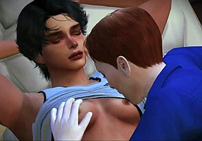 Stepbrother romance in The Sims 4