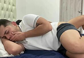 Stepdad's rough anal training session