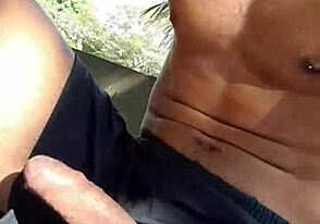 Big dick gay masturbation