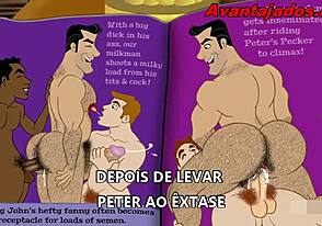 Cartoon porn hairy guy getting fucked