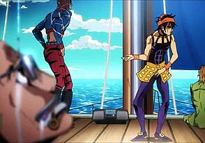 Two hot twinks are dancing for a fit middle-aged man on the brink of explosion