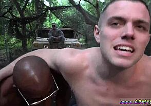 Black men show army officials superior cock work