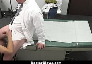 Doctor checks twin, confirms wellness