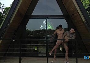 Yuri Diaz and I rented a shack to have sex in the woods