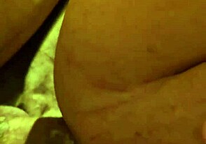 My husband just cums hard on my bent-over ass