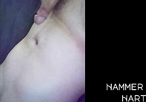 Old School Wanking and Cumming in Bed by Hammer Hart