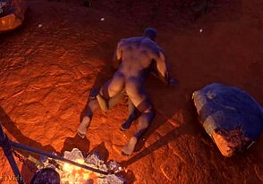 epic gay twink bangs big guy in 3d porn tale