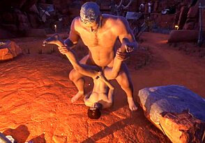 epic gay twink bangs big guy in 3d porn tale