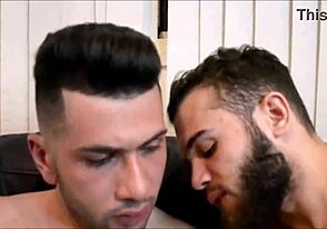 Hey, watch these brothers banging wild with friends!